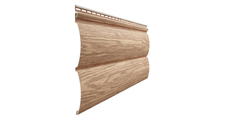 Сайдинг LUX под дерево, Блок-Хаус, рябина