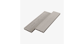 Террасная доска ДПК пустотелая UnoDeck Vintage 150×24 мм цвет серый 3м