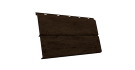 ЭкоБрус 0,345 Gofr GL 0.45 Print Elite с пленкой Antique Wood TwinColor