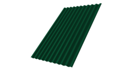 Профнастил С21R 0,5 Satin Matt TX RAL 6005 зеленый мох