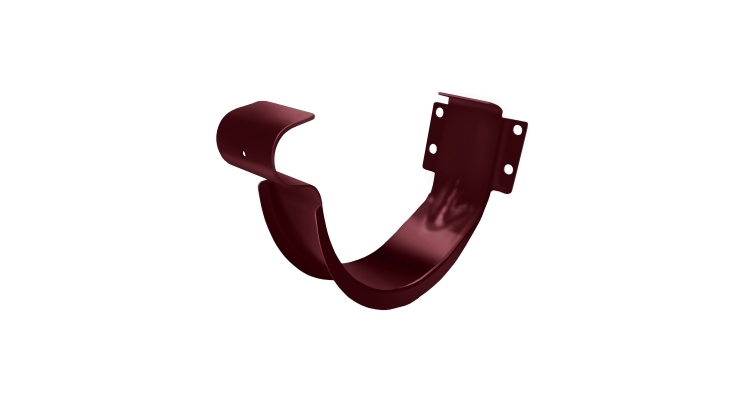 Крюк короткий GL PE 125 мм RAL 3005 красное вино