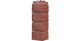 Угол GL Колотый камень Design Plus корица с темно-бежевым швом