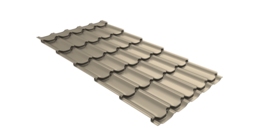 Профиль волновой квинта плюс 0,45 Drap TX RAL 1015 светлая слоновая кость