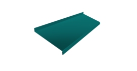 Отлив простой 250 0,45 PE с пленкой RAL 5021 водная синь (3м)