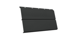 ЭкоБрус 3D 0,345 GL 0.45 PE с пленкой RAL 7016 антрацитово-серый