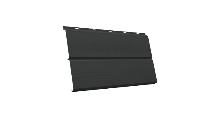 ЭкоБрус 3D 0,345 GL 0.45 Drap TR с пленкой RAL 7016 антрацитово-серый