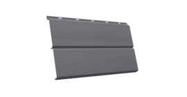 ЭкоБрус 3D 0,345 GL 0.45 Drap TX с пленкой RAL 7004 сигнальный серый