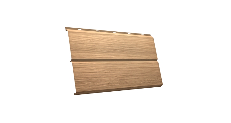 ЭкоБрус 3D 0,345 GL 0.45 Print Elite с пленкой Honey Wood TwinColor