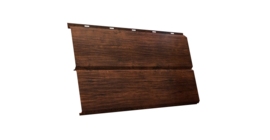 ЭкоБрус 3D 0,345 GL 0.45 Print Premium с пленкой Cherry Wood Dark FTC