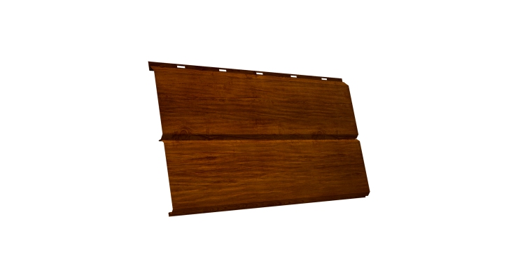 ЭкоБрус 3D 0,345 GL 0.45 Print-Double Premium с пленкой Golden Wood Intense F