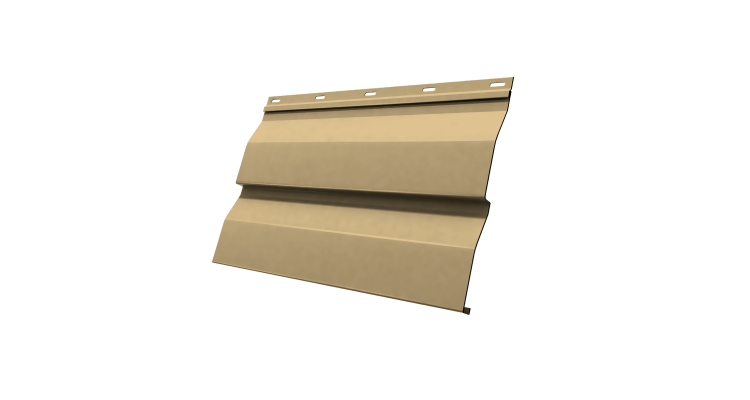 Корабельная Доска 0,265 GL 0.45 PE с пленкой RAL 1014 слоновая кость