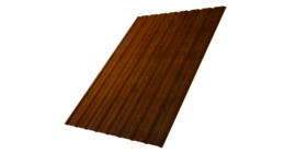 Профнастил С10B 0.45 Print-Double Premium с пленкой Golden Wood Intense F