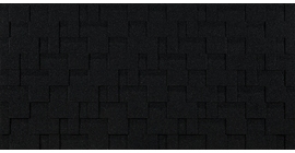 Гибкая черепица Eurasia, Лабиринт, Черный