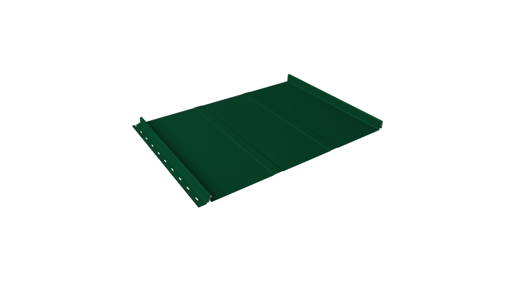 Кликфальц Line Grand Line 0.45 Drap TR с пленкой на замках RAL 6005 зеленый мох