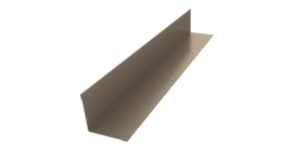 Угол внутренний 30х30 0,45 PE с пленкой RAL 1015 светлая слоновая кость (2м)