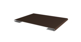 Планка стыковочная 0,45 PE с пленкой RAL 8017 шоколад (3м)