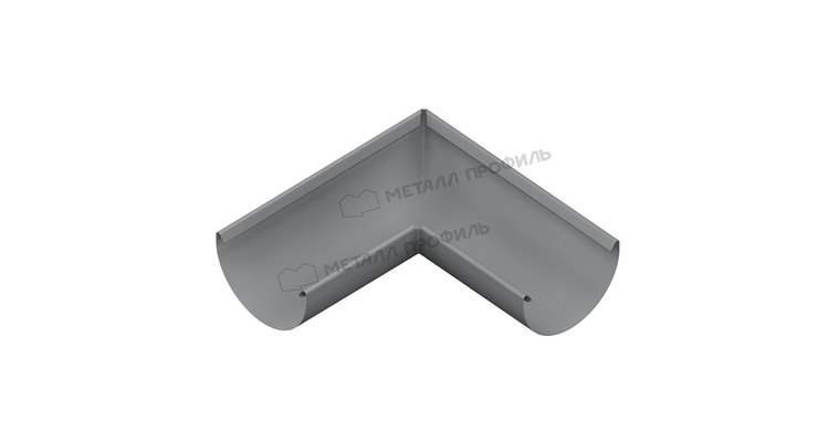 Угол желоба Металл Профиль ПРОЕКТ D185 Ral 7004