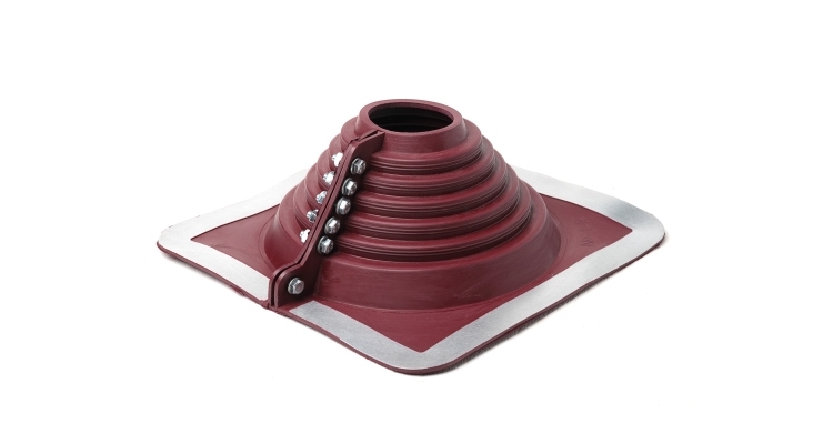 Проходной элемент MF прямой №4R (75-160мм) +185 EPDM красный