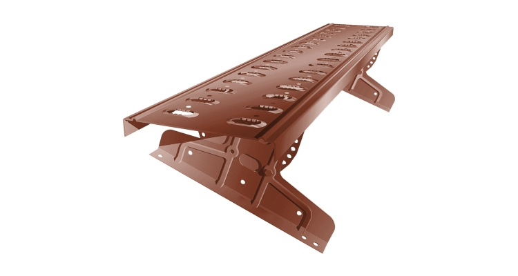 Мостик переходной для натуральной черепицы 1,25 RAL 8004