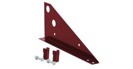 Кронштейн снегозадержателя для фальц. кровли Optima RAL 3011