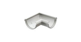 Угол желоба 90˚ LUX, пломбир